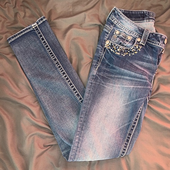 Miss Me Denim - MISS ME JEANS SIGNATURE STRAIGHT MED412